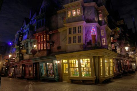 Събиране на Хари Потър на Diagon Alley