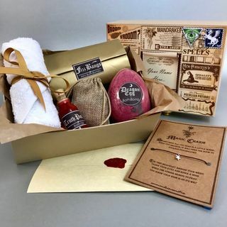 Подаръчен комплект бомба за баня с драконово яйце