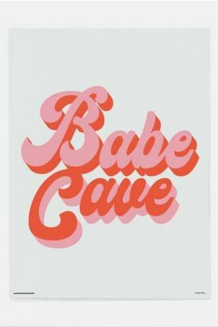 Babe Cave Print От Morgan Sevart