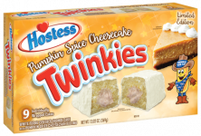 L'hôtesse fait passer votre obsession automnale au niveau supérieur avec des Twinkies au gâteau au fromage aux épices et à la citrouille