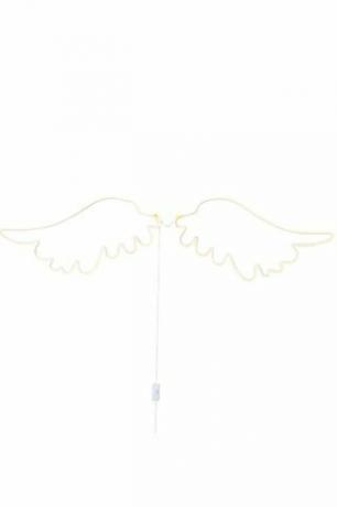 날개 LED 벽 조명, 흰색