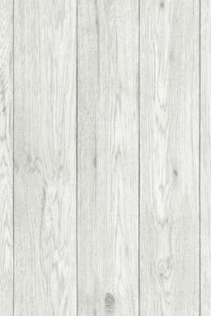 Бял дървен материал Elswick 33 'L x 20.5 " W Тапет