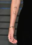 Emma Watson Rockade A Times Up Tattoo vid Oscarsgalan 2018