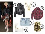 Miley Cyrus 90'ernes Grunge Outfit Idé