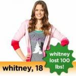 Whitney explica o que significa perder peso rapidamente!